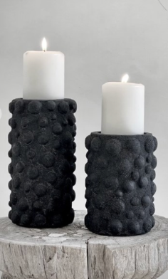 BOUGEOIR BUBBLE NOIR