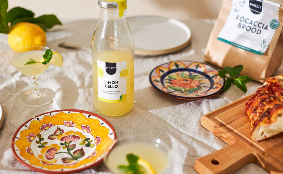 Préparation Limoncello
