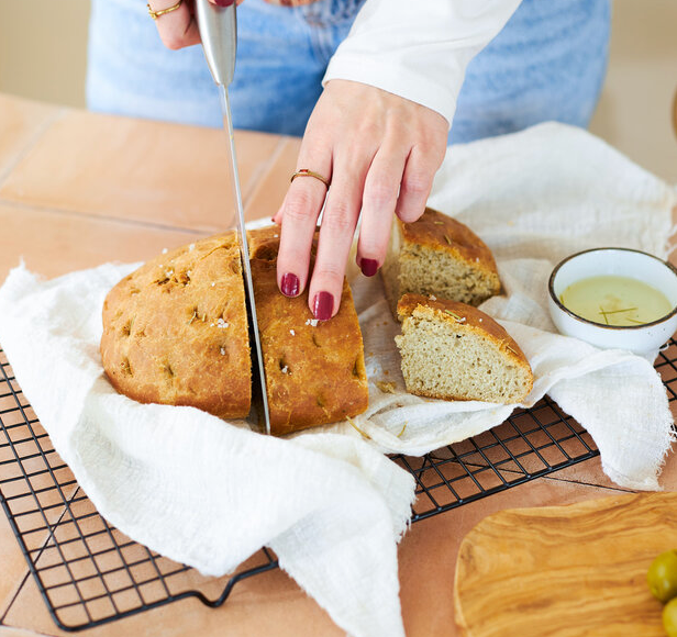 Préparation Focaccia
