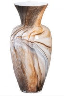 VASE GLASART MARRON H65CM