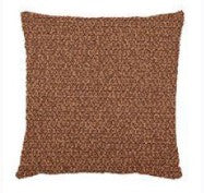 Coussin BOUCLE – Terracotta, Style Contemporain (45 × 45 cm)