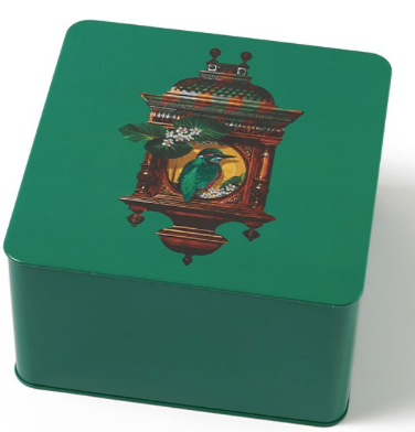 Boite à biscuits carrée