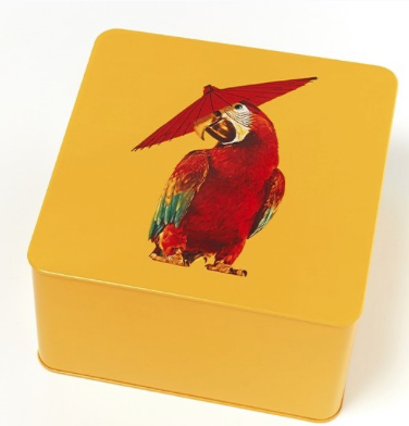 Boite à biscuits carrée