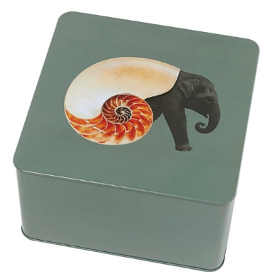 Boite à biscuits carrée