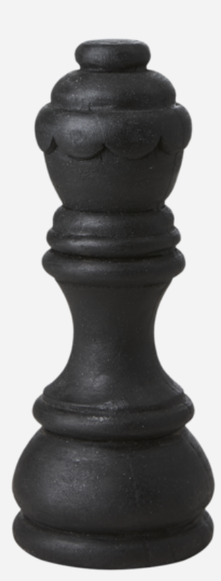 Pièce d'échecs décorative