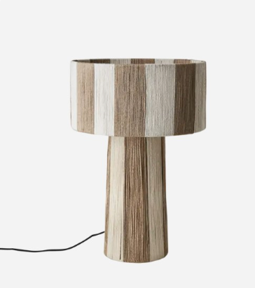 JULLAN Lampe de Table M, Ivoire/nature