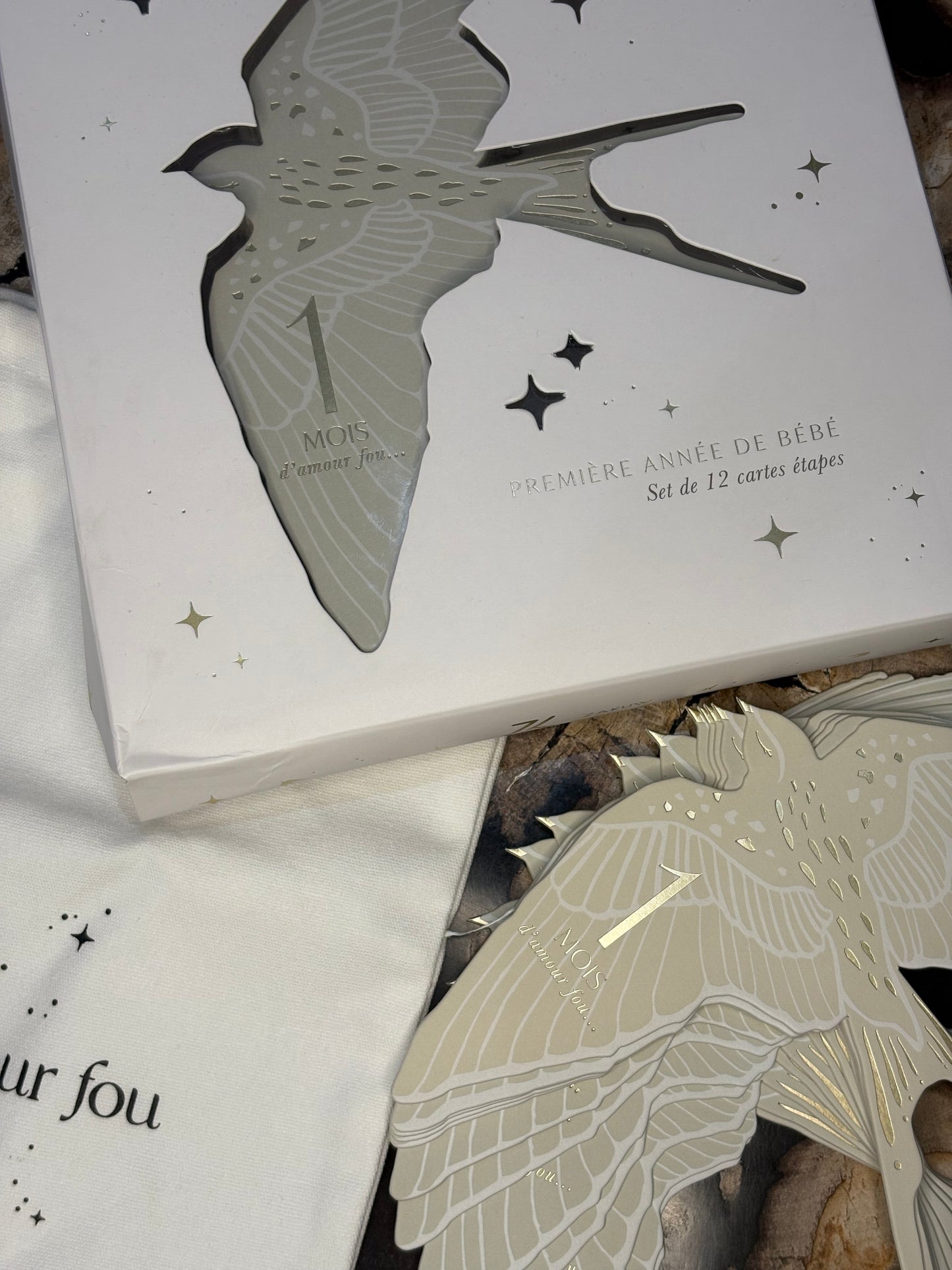 Cartes étapes bébé – Birds