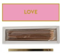 Encens en Bâtonnets GLAM LOVE– Pivoine (avec Porte-Encens)