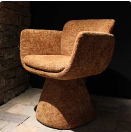 Fauteuil Pivotant Lexi - Ambre