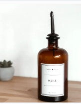 Huile - Bouteille Ambre