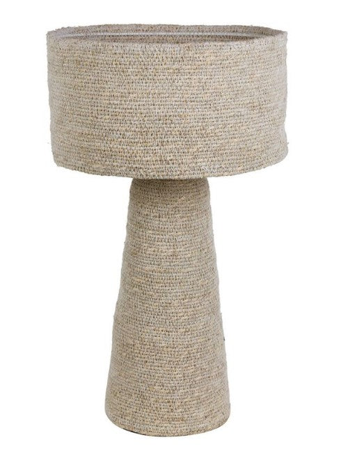 Lampe en jute – Ø 28 x H 48 cm, Naturel