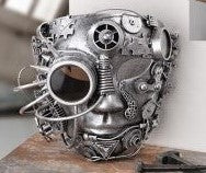 MASQUE EN PLASTIQUE ARGENT